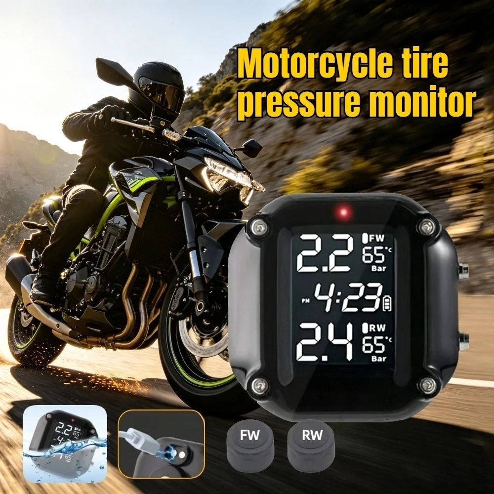 Motorcycle tire pressure sensor, two wheel tire external sensor, tire pressure prompt real-time monitoring system
Motorcycle tire pressure sensor, two wheel tire external sensor, tire pressure prompt real-time monitoring system