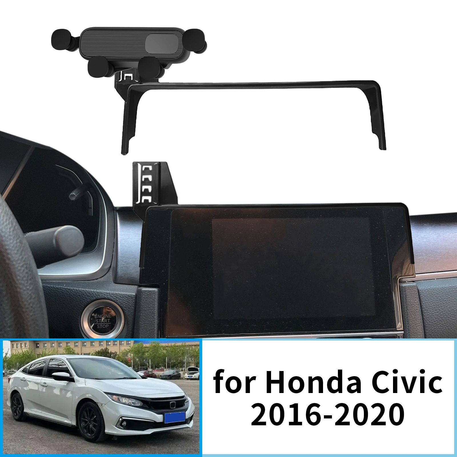 Car Mobile Phone Holder for Honda Civic 2016-2020 Hatchback TYPE R GPS Bracket Navigation Stand Auto Accessories
Car Mobile Phone Holder for Honda Civic 2016-2020 Hatchback TYPE R GPS Bracket Navigation Stand Auto Accessories