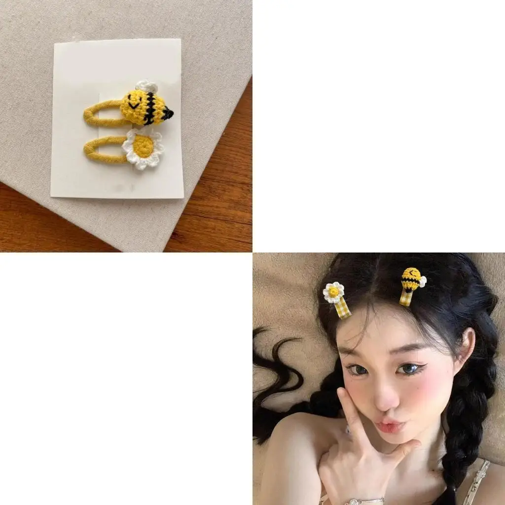 Elegant Hair Pin Handcrochet Honeybee Hair Clip Hair Shaping Accessories 2Pieces
Elegant Hair Pin Handcrochet Honeybee Hair Clip Hair Shaping Accessories 2Pieces