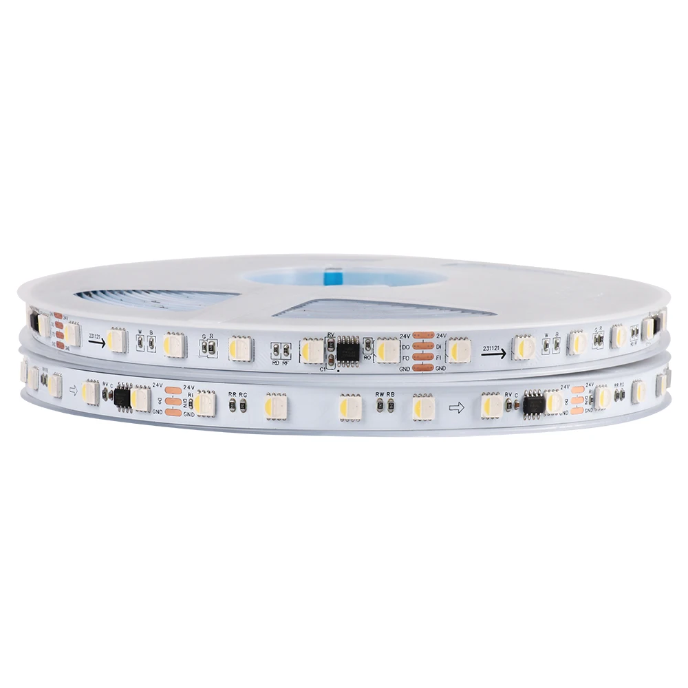 SMD SPI RGBW LED Strip Lights 24V For Home Decoration Lighting Flexible RGB+6000K Water Running LED Ribbon Tape Light
SMD SPI RGBW LED Strip Lights 24V For Home Decoration Lighting Flexible RGB+6000K Water Running LED Ribbon Tape Light