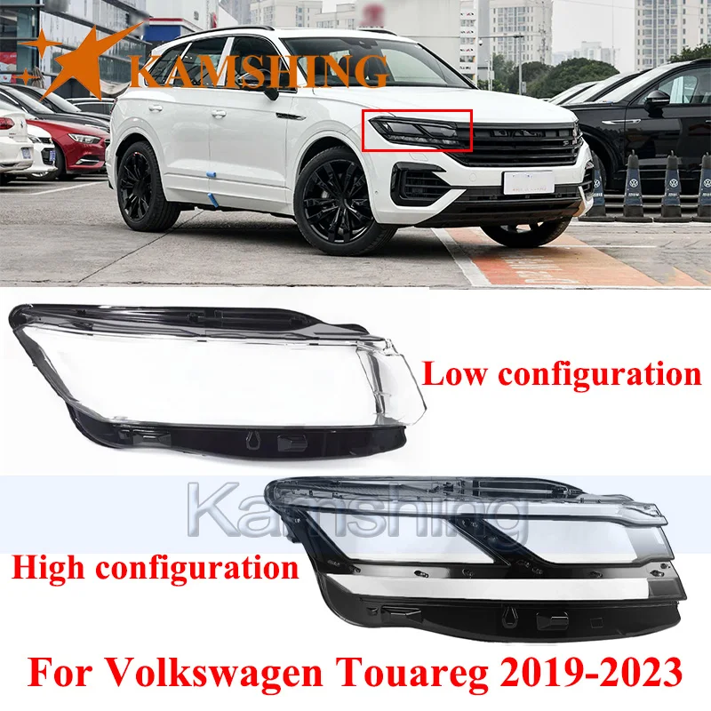 CAPQX Front Headlight Cover For Volkswagen Touareg 2019-2023 Transparent Lampshade Head Light Shell Glass Headlamp Lens Mask
CAPQX Front Headlight Cover For Volkswagen Touareg 2019-2023 Transparent Lampshade Head Light Shell Glass Headlamp Lens Mask