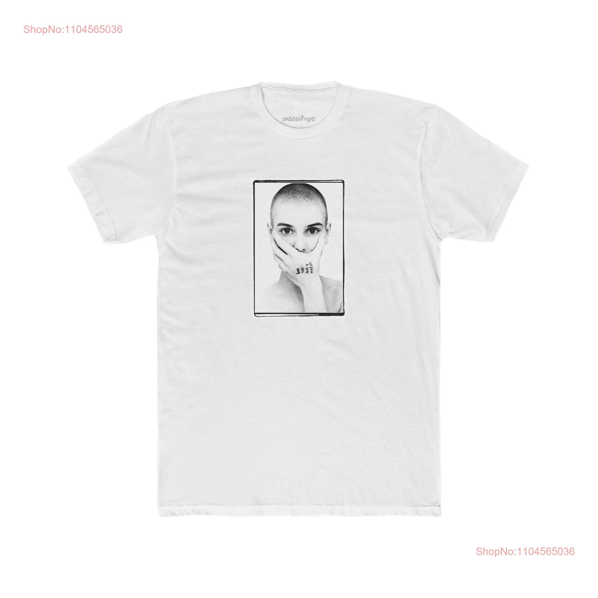 Sinead O'Connor minimalistic tee RIP T Shirt Rest In Peace long or short sleeves
Sinead O'Connor minimalistic tee RIP T Shirt Rest In Peace long or short sleeves