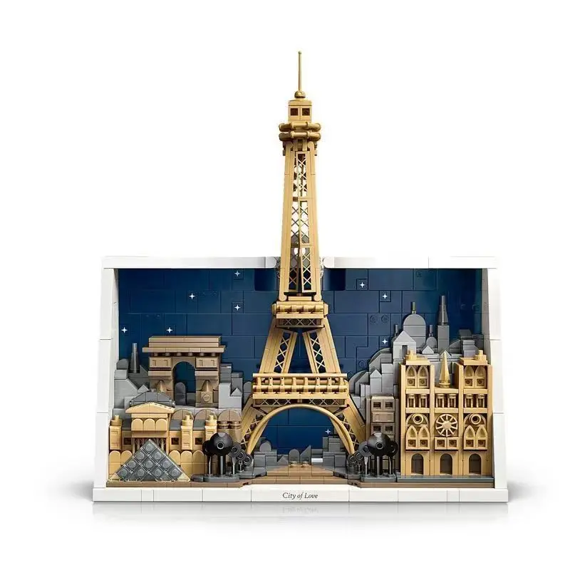 2026 New 21064 Love City Paris Architecture Bricks Model Building Set Educational Creative Gift For Kids Boys Girls
2026 New 21064 Love City Paris Architecture Bricks Model Building Set Educational Creative Gift For Kids Boys Girls