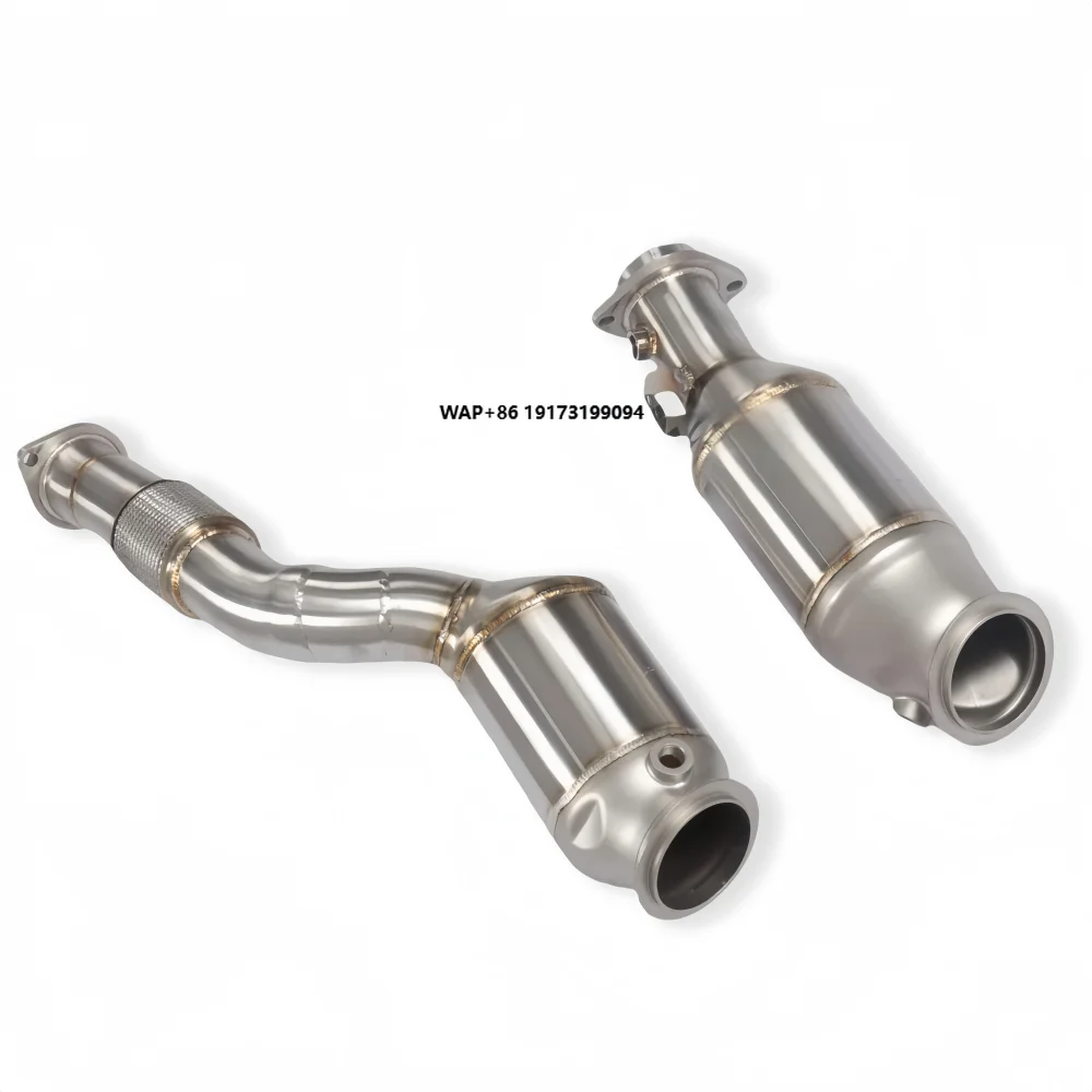 Exhaust Downpipe Header for G8X M2/M3/M4/S58 3.0T 2021-2024 SS304 Performance Exhaust Pipe Catalytic Converter Power Upgrade
Exhaust Downpipe Header for G8X M2/M3/M4/S58 3.0T 2021-2024 SS304 Performance Exhaust Pipe Catalytic Converter Power Upgrade