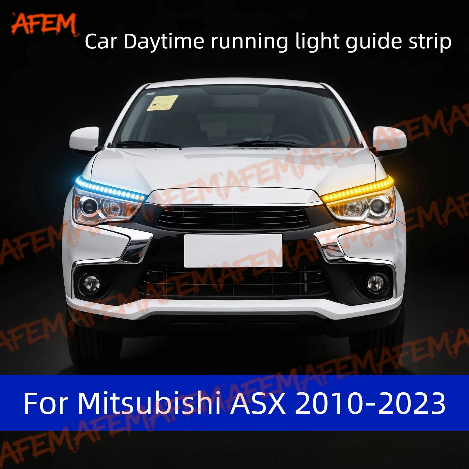 For Mitsubishi ASX 2010-2023 Car DRL Daytime Running Light Start Scan Style Sequential Flowing Turn Signal Light Ultra-Thin LED
For Mitsubishi ASX 2010-2023 Car DRL Daytime Running Light Start Scan Style Sequential Flowing Turn Signal Light Ultra-Thin LED