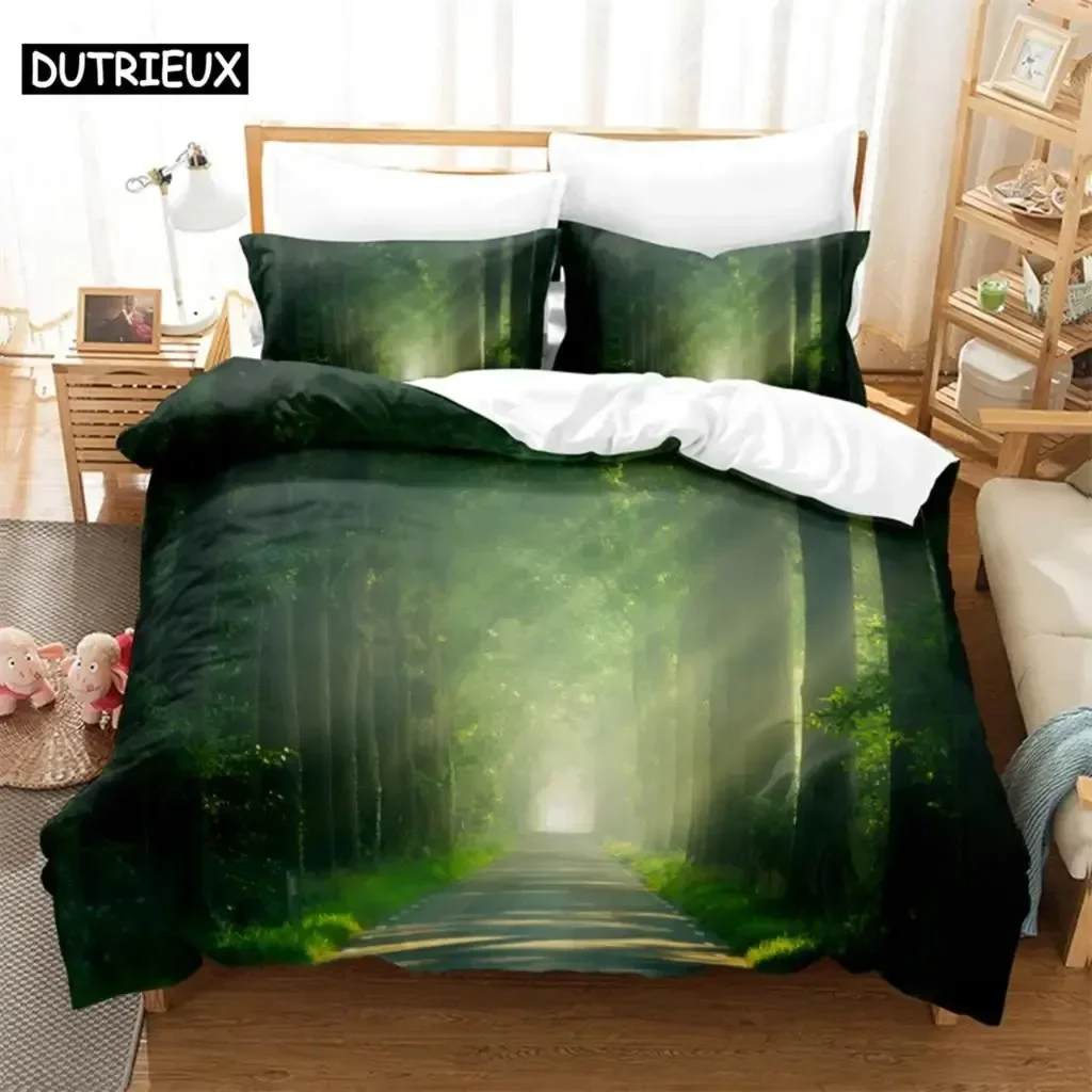 Dense Forest Bedding Set Duvet Cover Set 3d Bedding Digital Printing Bed Linen Queen Size Bedding Set Fashion Design
Dense Forest Bedding Set Duvet Cover Set 3d Bedding Digital Printing Bed Linen Queen Size Bedding Set Fashion Design