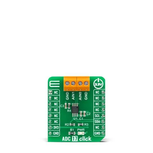 New MIKROE-4966 ADC 17 CLICK
New MIKROE-4966 ADC 17 CLICK