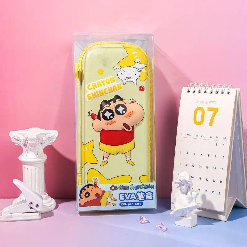 Crayon Shin-Chan Kawaii Anime Eva Pencil Box Cute Cartoon Large Capacity Multifunctional Storage Box Student Gifts Gift for Girl
Crayon Shin-Chan Kawaii Anime Eva Pencil Box Cute Cartoon Large Capacity Multifunctional Storage Box Student Gifts Gift for Girl