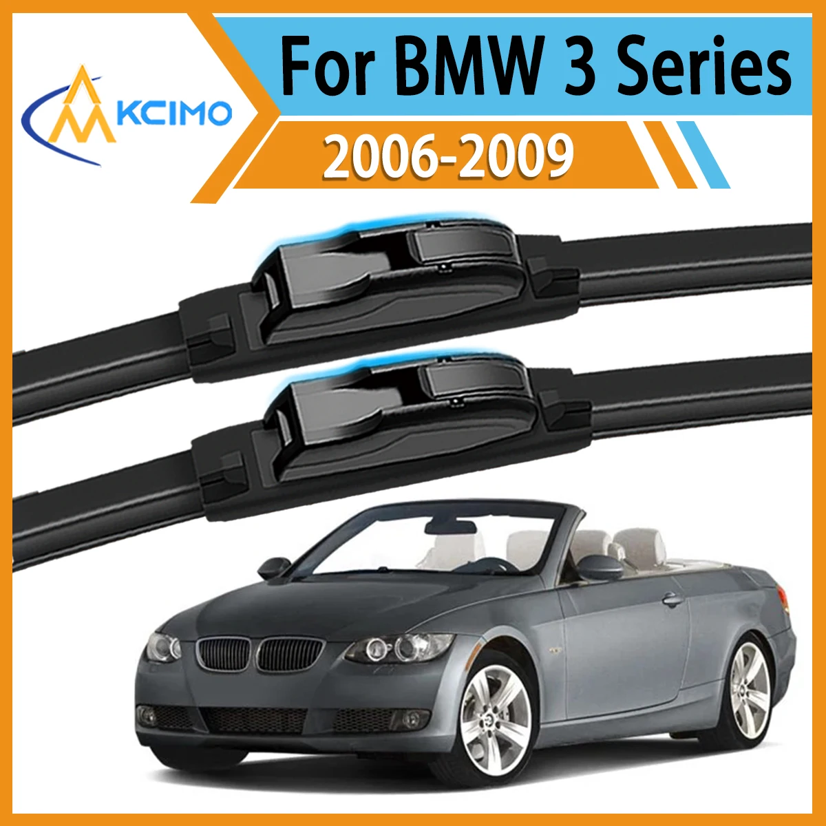 All-Weather Confidence 2-Pack Wiper Blades For BMW 3 Series 2006 - 2009 E93 Clear Vision Reduced Noise Long-Lasting Performance
All-Weather Confidence 2-Pack Wiper Blades For BMW 3 Series 2006 - 2009 E93 Clear Vision Reduced Noise Long-Lasting Performance