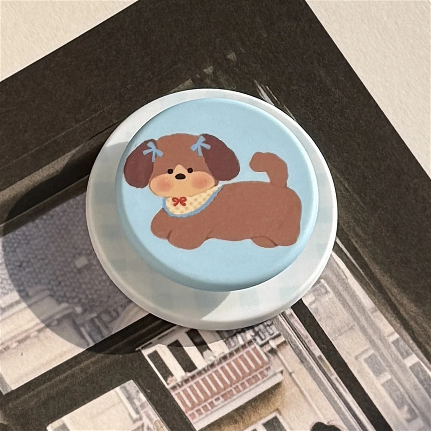 Stick out tongue puppy magnetic Stand for Magsafe Griptok Bracket Phone Holder Support For IPhone Samsung Pad Smart Tok
Stick out tongue puppy magnetic Stand for Magsafe Griptok Bracket Phone Holder Support For IPhone Samsung Pad Smart Tok