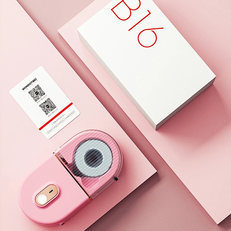NEW Niimbot B16 Portable Pocket Label Maker No Ink Thermal Label Printer Mobile Phone Home Office Use Mini Printing Machine Gift
NEW Niimbot B16 Portable Pocket Label Maker No Ink Thermal Label Printer Mobile Phone Home Office Use Mini Printing Machine Gift