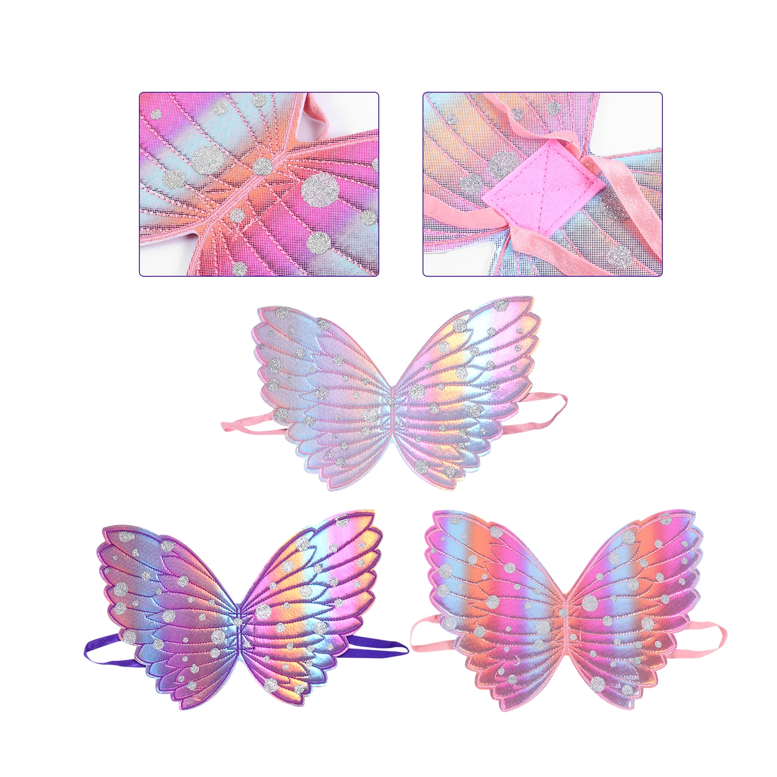 3pcs Angel Butterfly Wings Props High Quality Kids Party Supplies Fashionable Toddler Dress Stage Clothes Accessories
3pcs Angel Butterfly Wings Props High Quality Kids Party Supplies Fashionable Toddler Dress Stage Clothes Accessories
