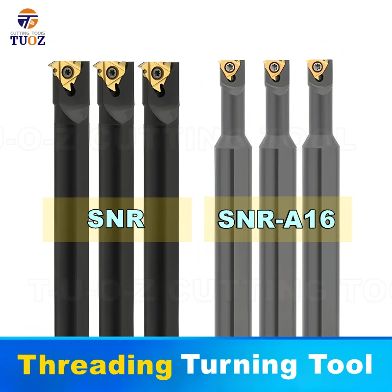 TUOZ SNR SNL Internal Thread Turning Tool 0010K11 0016Q16 0020R16 R0025S22 Compatible with 11IR 16IR 22IR Carbide Inserts
TUOZ SNR SNL Internal Thread Turning Tool 0010K11 0016Q16 0020R16 R0025S22 Compatible with 11IR 16IR 22IR Carbide Inserts