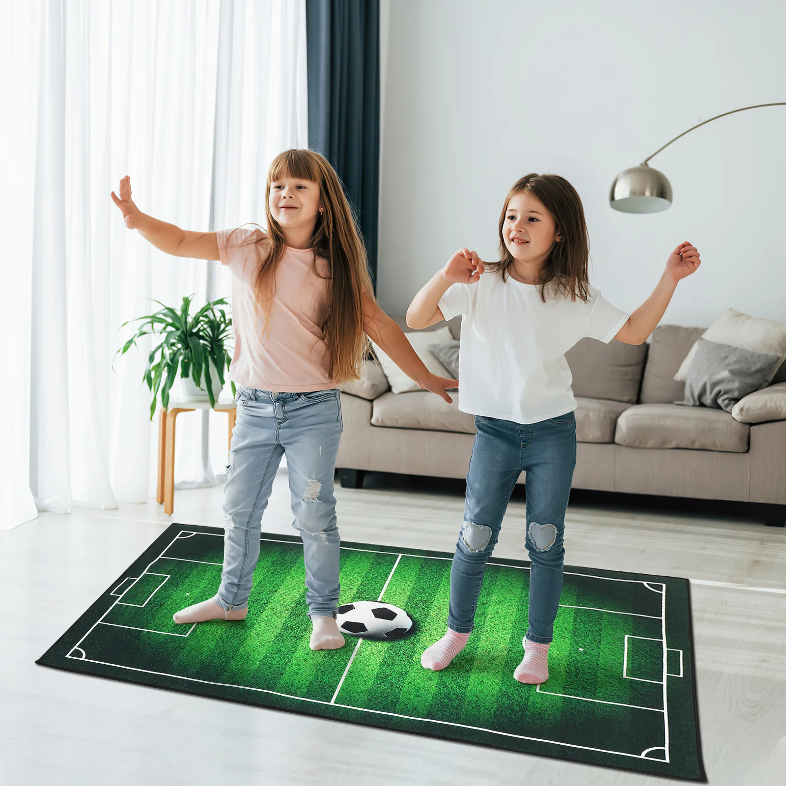 Football Field Pattern Area Rug 50x80 Inch Modern Living Room Floor Mat for Bedroom Home Office Decorative Room Carpet
Football Field Pattern Area Rug 50x80 Inch Modern Living Room Floor Mat for Bedroom Home Office Decorative Room Carpet