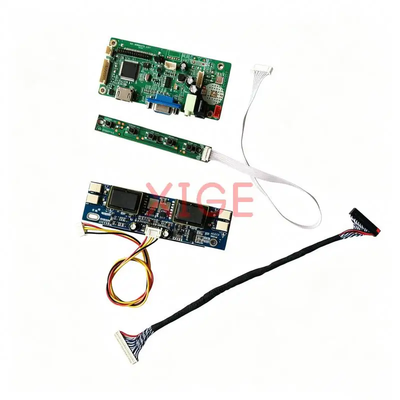 For MT190AW01 TMS190WX1 MT190AW02 M190A1 LCD Monitor Controller Drive Board DIY Kit 4CCFL 1440x900 LVDS 30-Pin 1440*900 HDMI+VGA
For MT190AW01 TMS190WX1 MT190AW02 M190A1 LCD Monitor Controller Drive Board DIY Kit 4CCFL 1440x900 LVDS 30-Pin 1440*900 HDMI+VGA