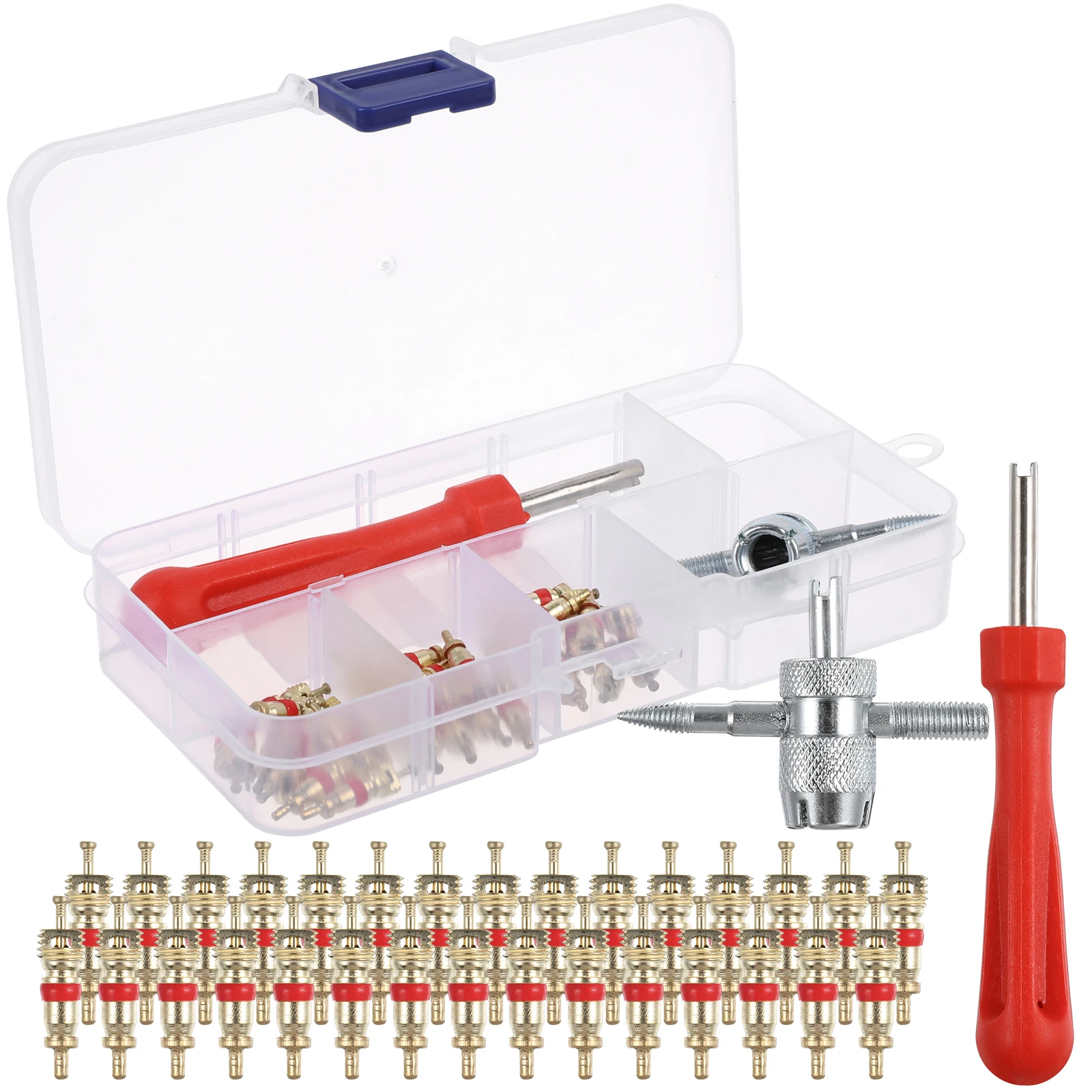 32pcs Valve Core Wrench Set Tire Repair Tool for Car Truck Bike Motorcycle Removal Installation Durable Practical
32pcs Valve Core Wrench Set Tire Repair Tool for Car Truck Bike Motorcycle Removal Installation Durable Practical