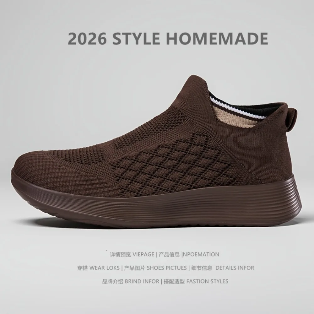 High Top Knit Running Shoes Men Socks Shoes Breathable Men's Sports Sneakers Comfy Slip-on Trainers For Woman zapatillas hombre
High Top Knit Running Shoes Men Socks Shoes Breathable Men's Sports Sneakers Comfy Slip-on Trainers For Woman zapatillas hombre