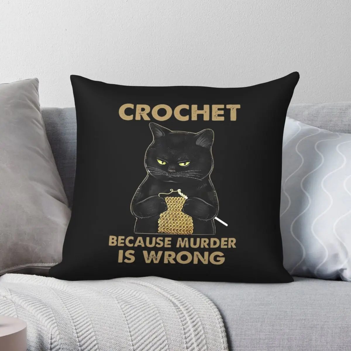 BLACK CAT Pillowcase Polyester Linen Velvet Creative Zip Decor Car Cushion Cover
BLACK CAT Pillowcase Polyester Linen Velvet Creative Zip Decor Car Cushion Cover