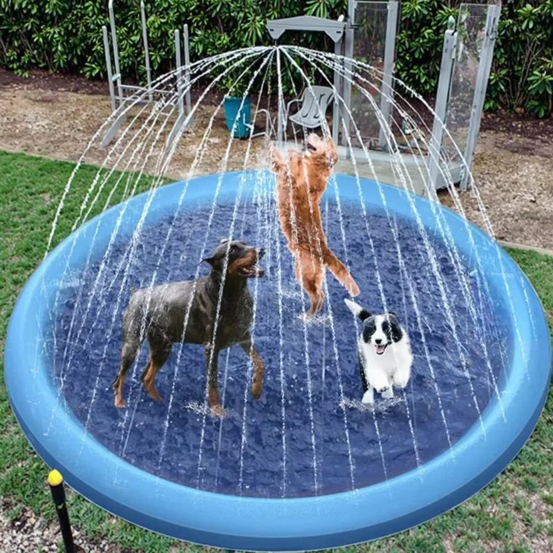 dog toy splash pool Pet Cooling Mat Summer Thickened Interactive Dog Summer Thickened Interactive Non-Slip Foldable Dog Pet Bath
dog toy splash pool Pet Cooling Mat Summer Thickened Interactive Dog Summer Thickened Interactive Non-Slip Foldable Dog Pet Bath