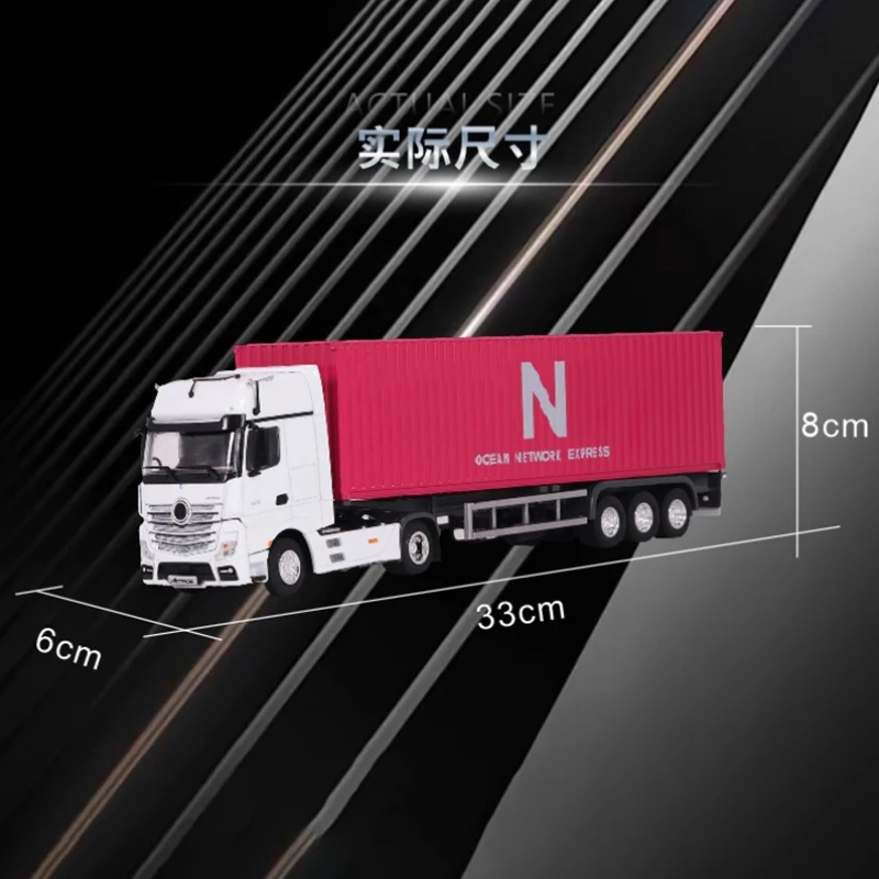Perka 1:50 Flat Container Truck Logistics Express Transport Vehicle Metal Alloy simulation Model Collection Souvenir Display
Perka 1:50 Flat Container Truck Logistics Express Transport Vehicle Metal Alloy simulation Model Collection Souvenir Display