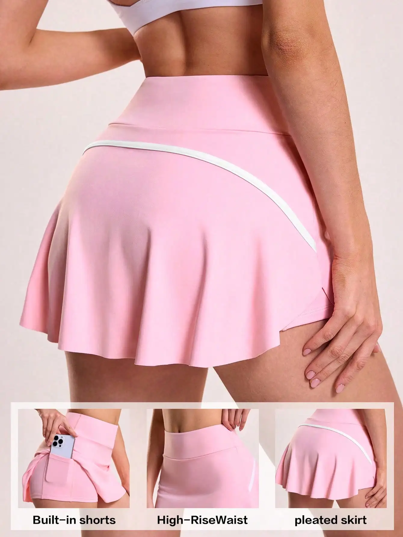 Sovereign Charm Women's Solid Color Ruffle Hem Pocket Versatile Casual Outdoor Sports Skirt Pants
Sovereign Charm Women's Solid Color Ruffle Hem Pocket Versatile Casual Outdoor Sports Skirt Pants