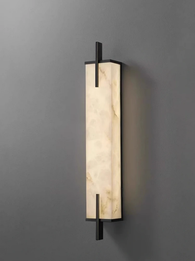 Long Strip Light Luxury Natural Marble Wall Lamp Suitable for Bedroom Headboard Minimalist Balcony Corridor Lighting Decoration
Long Strip Light Luxury Natural Marble Wall Lamp Suitable for Bedroom Headboard Minimalist Balcony Corridor Lighting Decoration