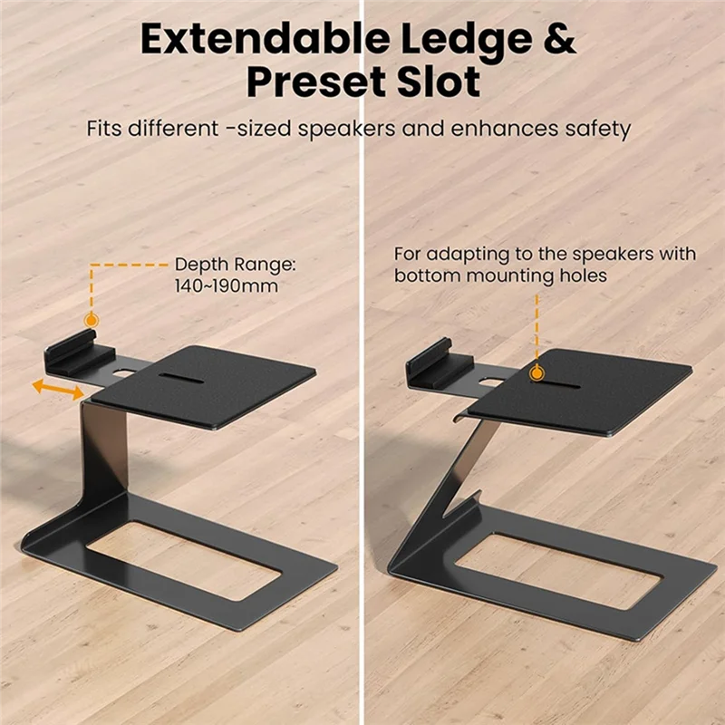 【Top Picks】Desktop Speaker Stand Mount Studio Monitor Riser Support With Vibration Absorption Pad Mount For Living Room Study Ro
【Top Picks】Desktop Speaker Stand Mount Studio Monitor Riser Support With Vibration Absorption Pad Mount For Living Room Study Ro
