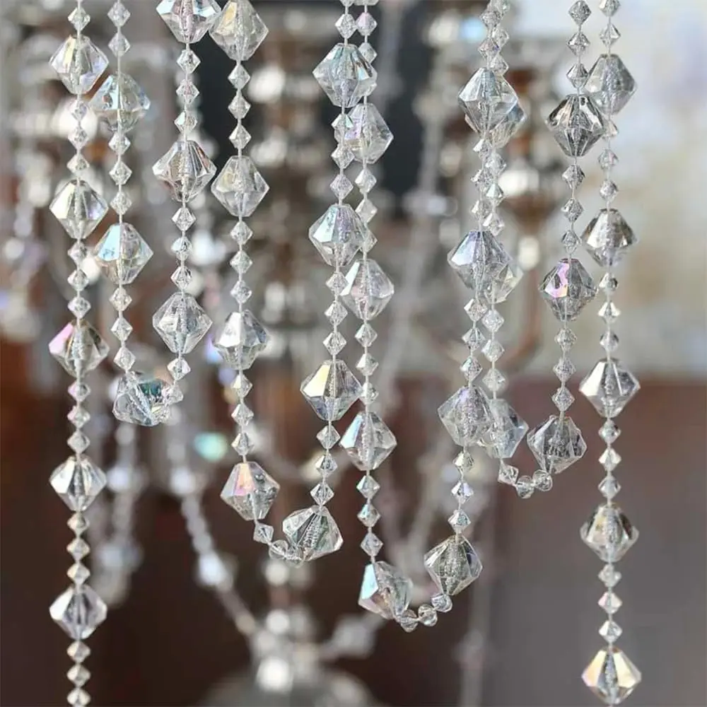 2025 New Year Decoration Bead String Clear Colored Round Diamond Scale Shape Bead String For Wedding Valentine's Ramadan Decors
2025 New Year Decoration Bead String Clear Colored Round Diamond Scale Shape Bead String For Wedding Valentine's Ramadan Decors