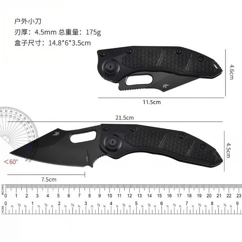 Portable Outdoor Pocket Folding Camping Knife Aviation Aluminum Handle Hunting Survival Fruit Utility Knives EDC Tools
Portable Outdoor Pocket Folding Camping Knife Aviation Aluminum Handle Hunting Survival Fruit Utility Knives EDC Tools