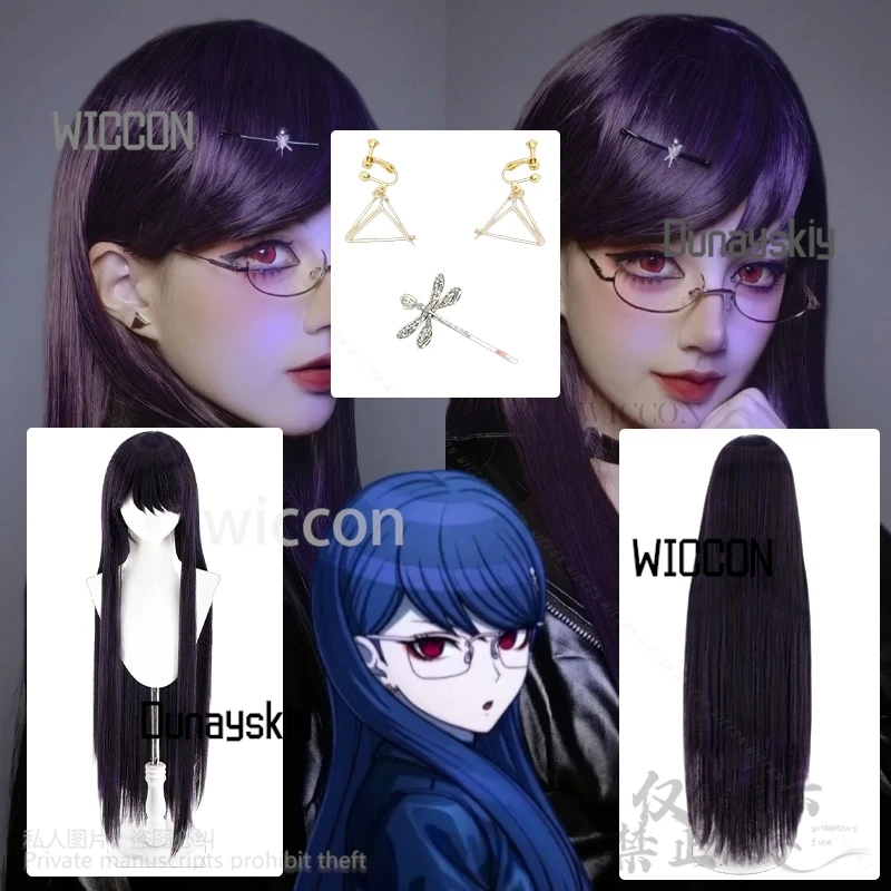 The Hundred Game Line Cosplay Shizuhara Hiruko Synthetic Wig Purple Hair For Halloween Party Straight Wigs For Women Customized
The Hundred Game Line Cosplay Shizuhara Hiruko Synthetic Wig Purple Hair For Halloween Party Straight Wigs For Women Customized