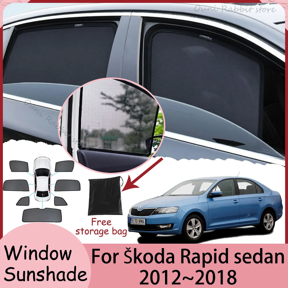 For Škoda Rapid sedan 2012~2018 2013 2014 2015 2016 2017 Car Magnetic Mesh Privacy Sunshade Side Window Sun Shade Accessories
For Škoda Rapid sedan 2012~2018 2013 2014 2015 2016 2017 Car Magnetic Mesh Privacy Sunshade Side Window Sun Shade Accessories