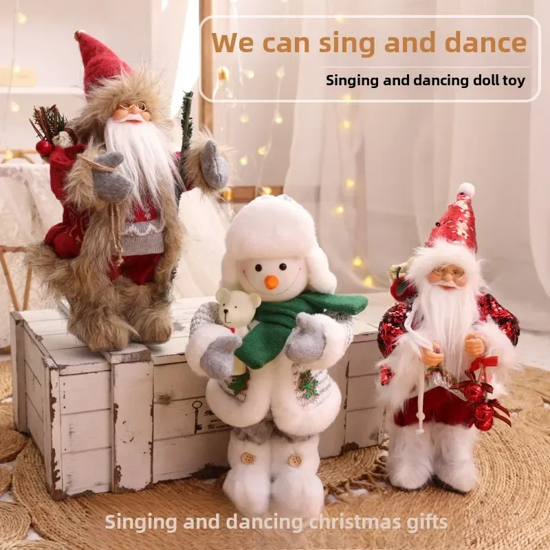 Christmas Home Santa Claus Decoration Gifts Doll Scene Ornaments Gift Arrangement Creative Doll Ornament
Christmas Home Santa Claus Decoration Gifts Doll Scene Ornaments Gift Arrangement Creative Doll Ornament