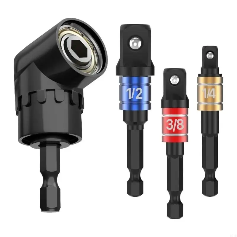 4Pcs High Carbon Steel Drill Sockets Extension Bar Set for Car Motorcycle Repair H9EE
4Pcs High Carbon Steel Drill Sockets Extension Bar Set for Car Motorcycle Repair H9EE