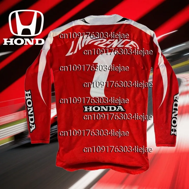 Летняя майка для бездорожья Honda для бездорожья, быстросохнущая дышащая мотоциклетная рубашка с длинными рукавами для приключений на горах
Летняя майка для бездорожья Honda для бездорожья, быстросохнущая дышащая мотоциклетная рубашка с длинными рукавами для приключений на горах