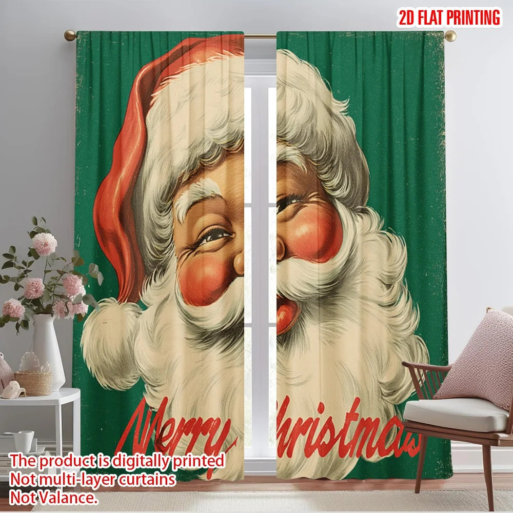 2pcs,2D plane printing Curtains Roller Blinds Black Santa Claus (2) Versatile Durable Polyester (without rod) Home Decor for
2pcs,2D plane printing Curtains Roller Blinds Black Santa Claus (2) Versatile Durable Polyester (without rod) Home Decor for