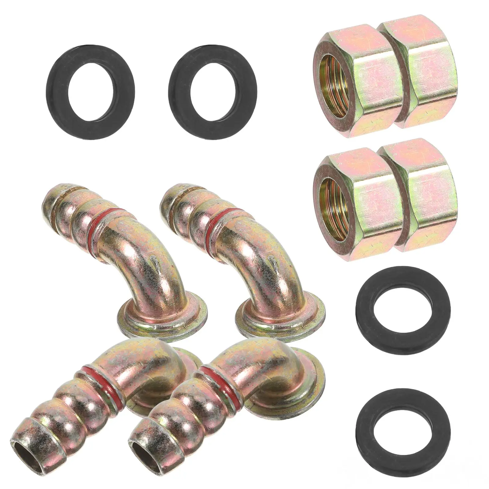 4 set Universal Joint Hose Connector for Gas Stove Flexible Zinc Alloy Camping BBQ Grill RV Parts Adapter Fittings
4 set Universal Joint Hose Connector for Gas Stove Flexible Zinc Alloy Camping BBQ Grill RV Parts Adapter Fittings