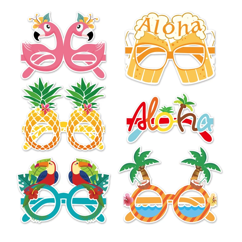 Hawaiian glasses party props, fun summer children's party gifts, sand beach themed party supplies decoration
Hawaiian glasses party props, fun summer children's party gifts, sand beach themed party supplies decoration