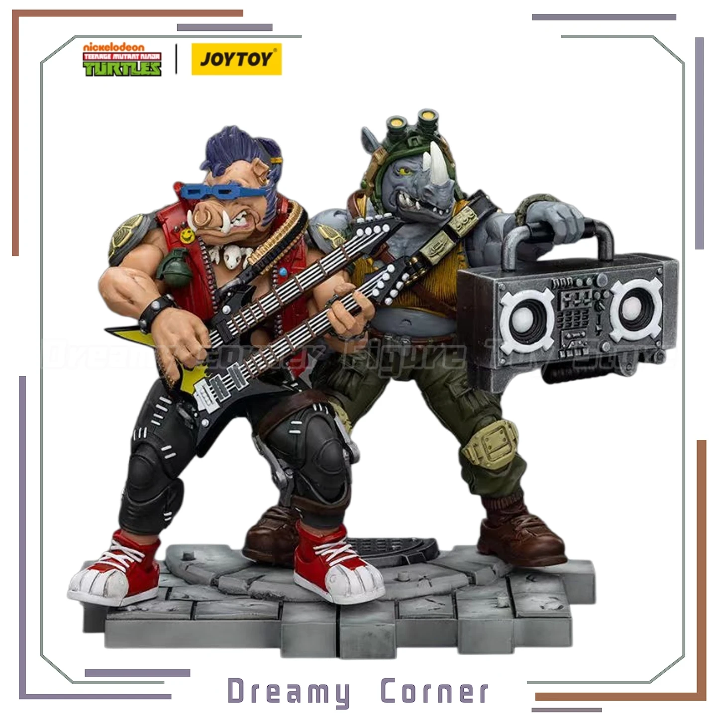 【In Stock】JOYTOY TMNT-Rocksteady Beebop 2PCS 1/18 Action Figure with Articulated Joints
【In Stock】JOYTOY TMNT-Rocksteady Beebop 2PCS 1/18 Action Figure with Articulated Joints