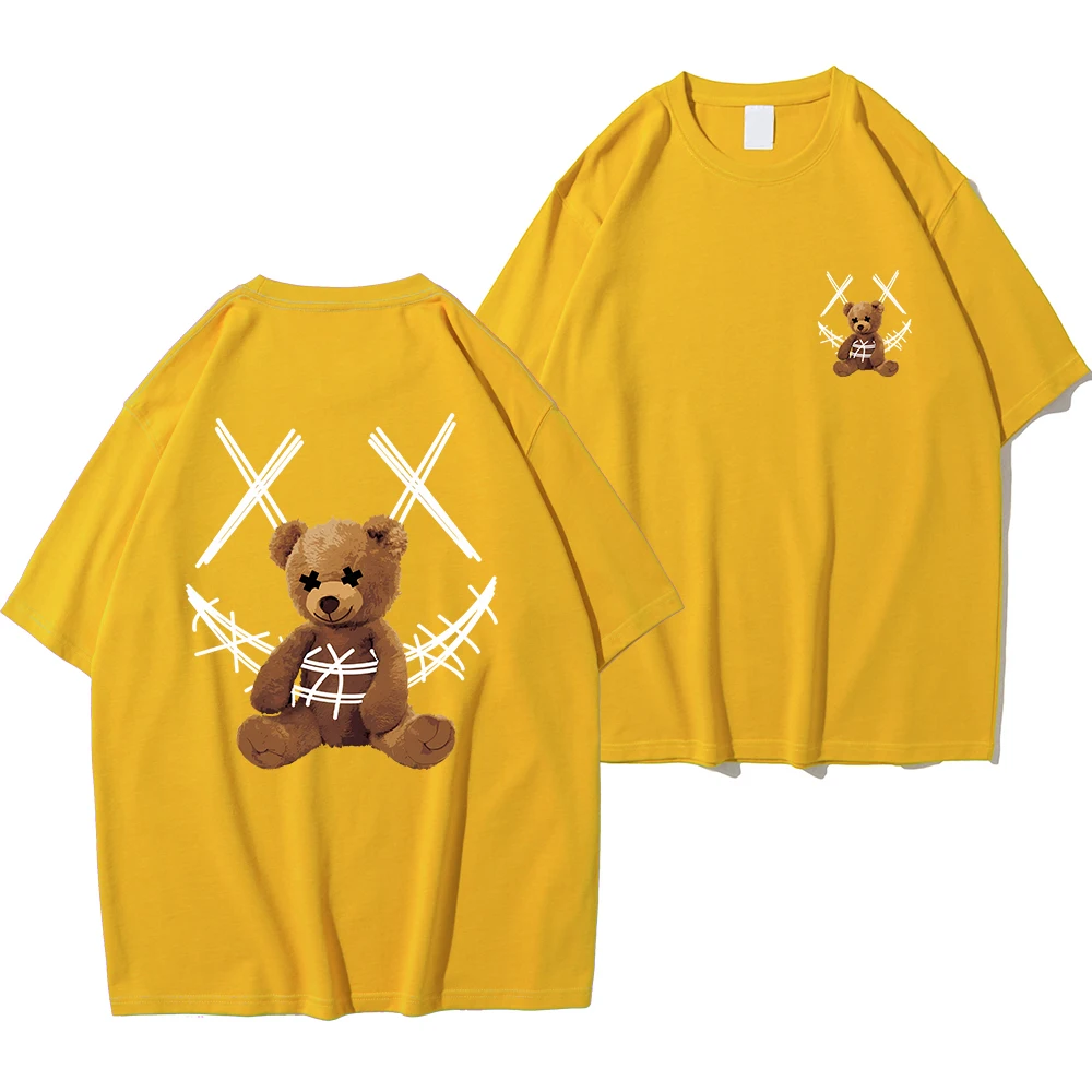 Cool And Trendy Trapped Brown Bear Pattern Printed Men's T Shirt Round Neck Loose Tops Breathable Comfortable Casual Menswear
Cool And Trendy Trapped Brown Bear Pattern Printed Men's T Shirt Round Neck Loose Tops Breathable Comfortable Casual Menswear
