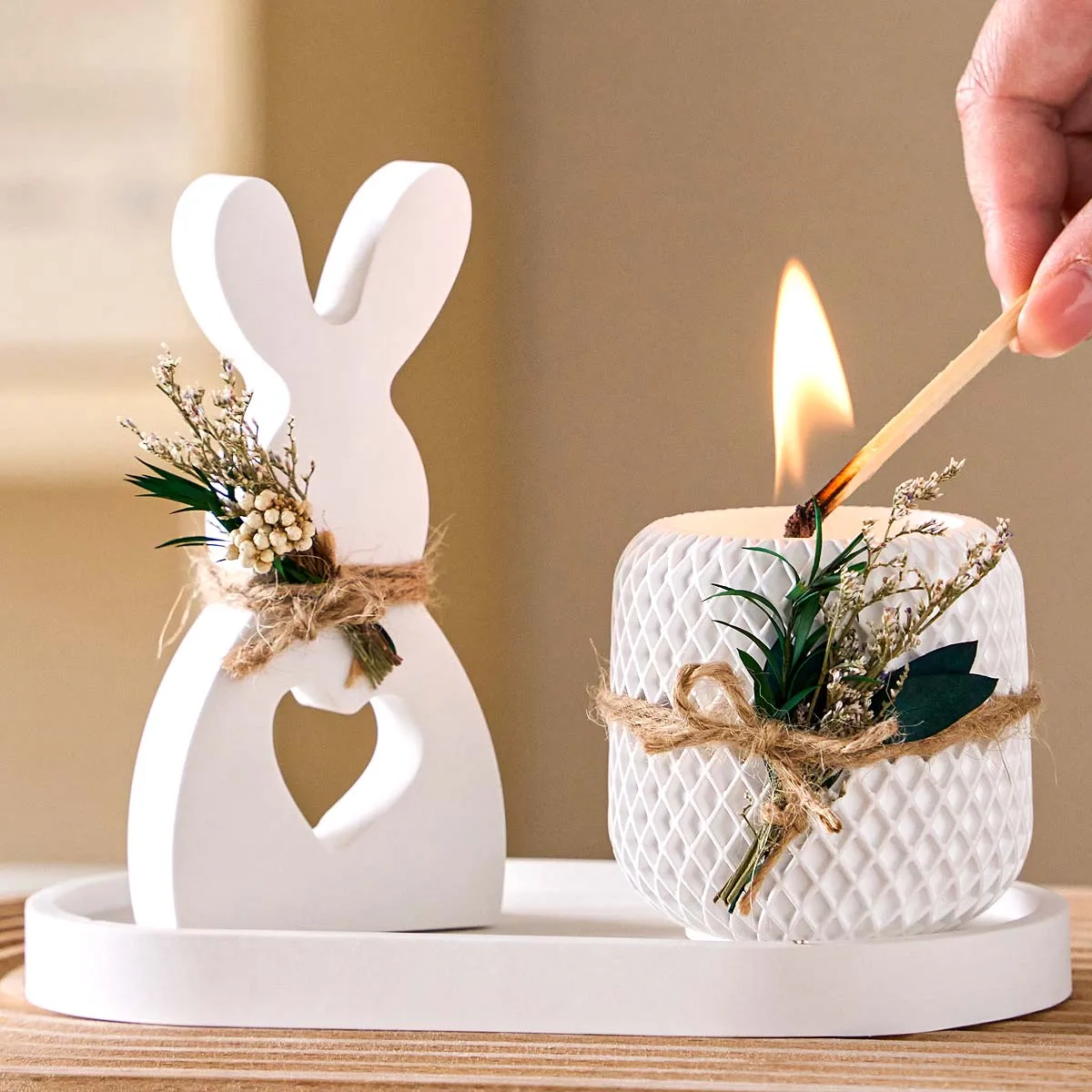 Easter Bunny Ornament Silicone Mold Set DIY Handmade Rabbit Grid Candle Jar Oval Storage Tray Plaster Resin Flowerpot Clay Molds
Easter Bunny Ornament Silicone Mold Set DIY Handmade Rabbit Grid Candle Jar Oval Storage Tray Plaster Resin Flowerpot Clay Molds