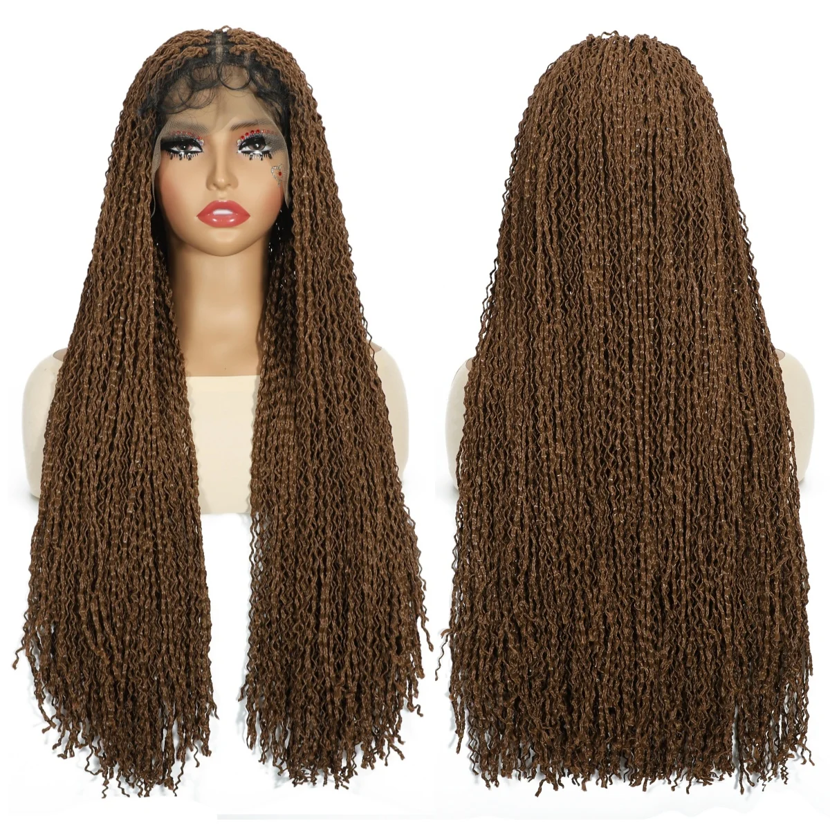 Парик с полной кружевной основой для женщин, с мелкими глубокими волнами, черный, синтетический, без клея, длинный, плетеный, с эффектом натуральных волос (baby hair)
Парик с полной кружевной основой для женщин, с мелкими глубокими волнами, черный, синтетический, без клея, длинный, плетеный, с эффектом натуральных волос (baby hair)