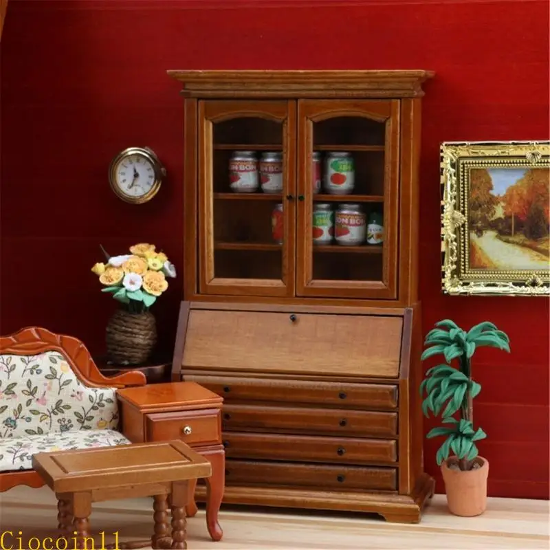 Y1UB Wooden Miniature Cabinet Model Figurine For 1/12 Dollhouses And Model Crafting
Y1UB Wooden Miniature Cabinet Model Figurine For 1/12 Dollhouses And Model Crafting