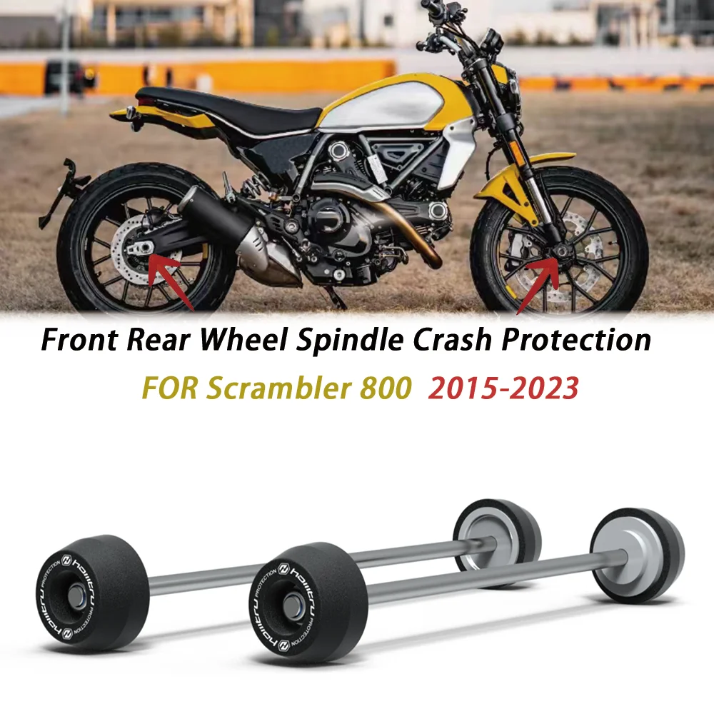 Motorcycle Front & Rear Axle Fork Crash Sliders Wheel Protection For Ducati Scrambler 800 2015-2022 2023 Spindle protection
Motorcycle Front & Rear Axle Fork Crash Sliders Wheel Protection For Ducati Scrambler 800 2015-2022 2023 Spindle protection