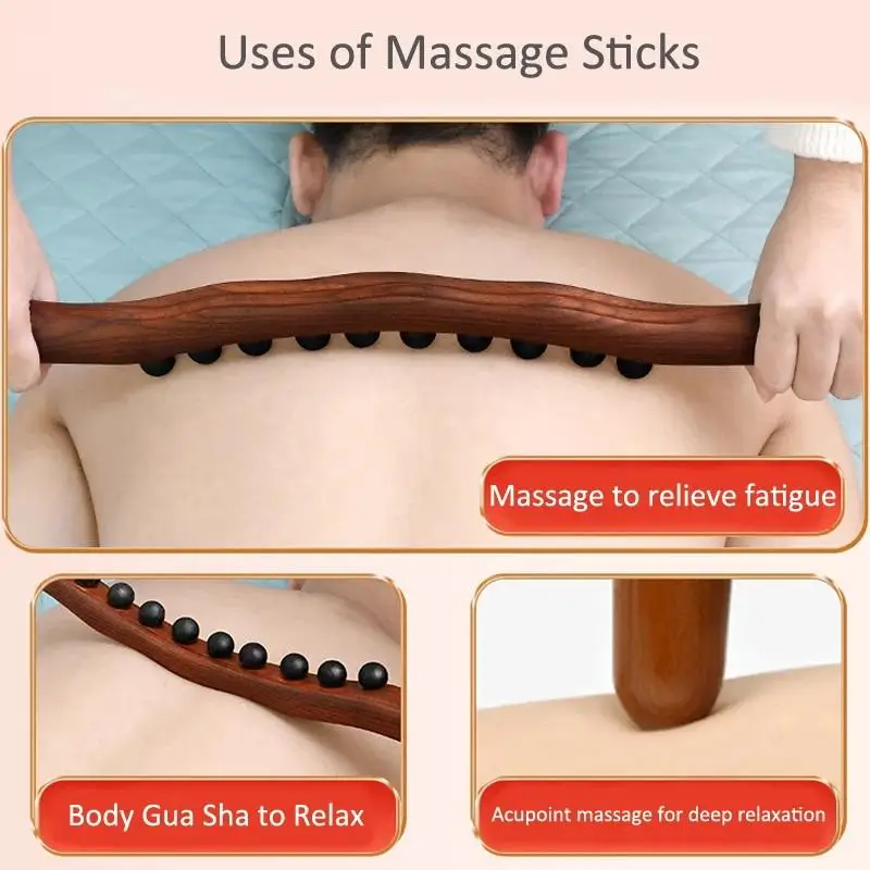 Carbonized Wood Lymphatic Drainage Massager Wooden Gua Sha Massage Stick Neck Back Relaxation Guasha Tool Body Anti
Carbonized Wood Lymphatic Drainage Massager Wooden Gua Sha Massage Stick Neck Back Relaxation Guasha Tool Body Anti