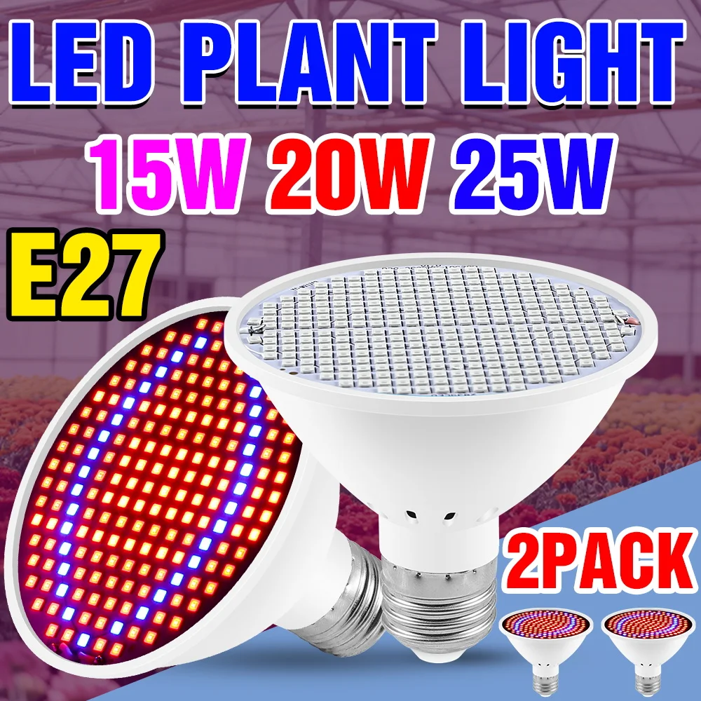 2 шт. 25W LED лампы для растений E27/E26, полный спектр, AC85-265V, для выращивания растений в помещении, для освещения горшечных растений и фруктовых культур
2 шт. 25W LED лампы для растений E27/E26, полный спектр, AC85-265V, для выращивания растений в помещении, для освещения горшечных растений и фруктовых культур