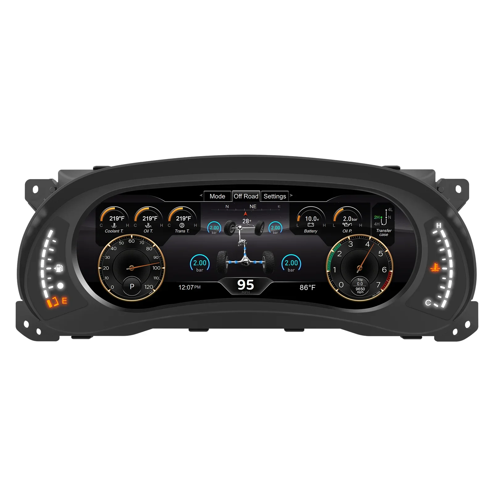 12.3" For Jeep Wrangler JL JK 2011-23 Car Digital Cluster Virtual Cockpit Speedometer Dash LCD Screen Instrument Panel Linux OS
12.3" For Jeep Wrangler JL JK 2011-23 Car Digital Cluster Virtual Cockpit Speedometer Dash LCD Screen Instrument Panel Linux OS