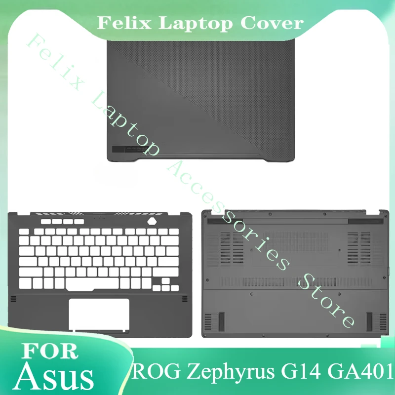 New Original For Asus ROG Zephyrus G14 GA401 Screen Back Cover Laptop LCD Back Cover Bottom Case A D Shell Gray White
New Original For Asus ROG Zephyrus G14 GA401 Screen Back Cover Laptop LCD Back Cover Bottom Case A D Shell Gray White