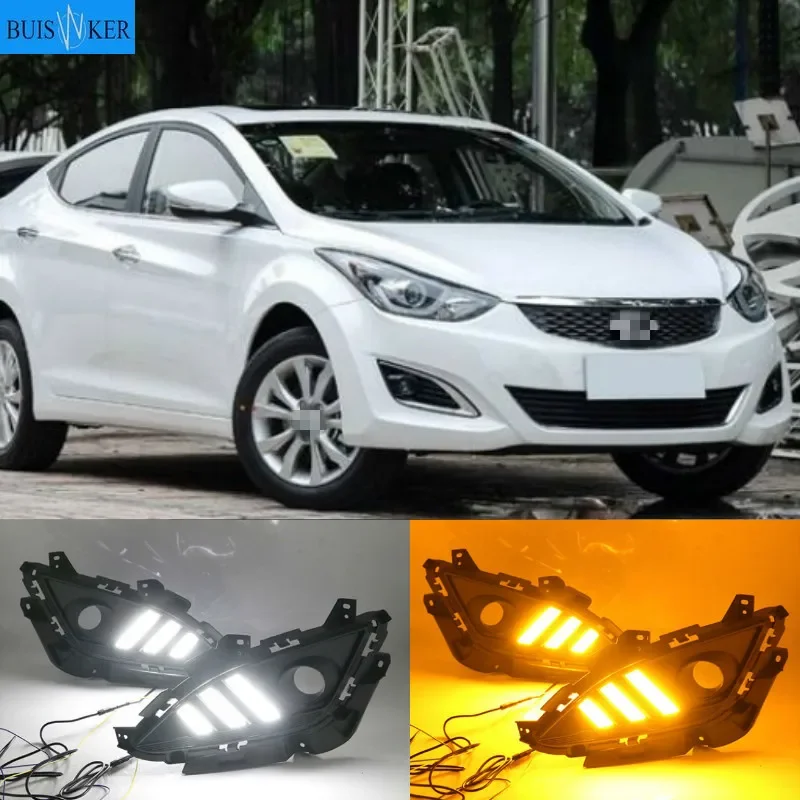 For Hyundai Elantra 2012-2016 LED car DRL Daytime Running Light Daylight Waterproof Signal lamp
For Hyundai Elantra 2012-2016 LED car DRL Daytime Running Light Daylight Waterproof Signal lamp