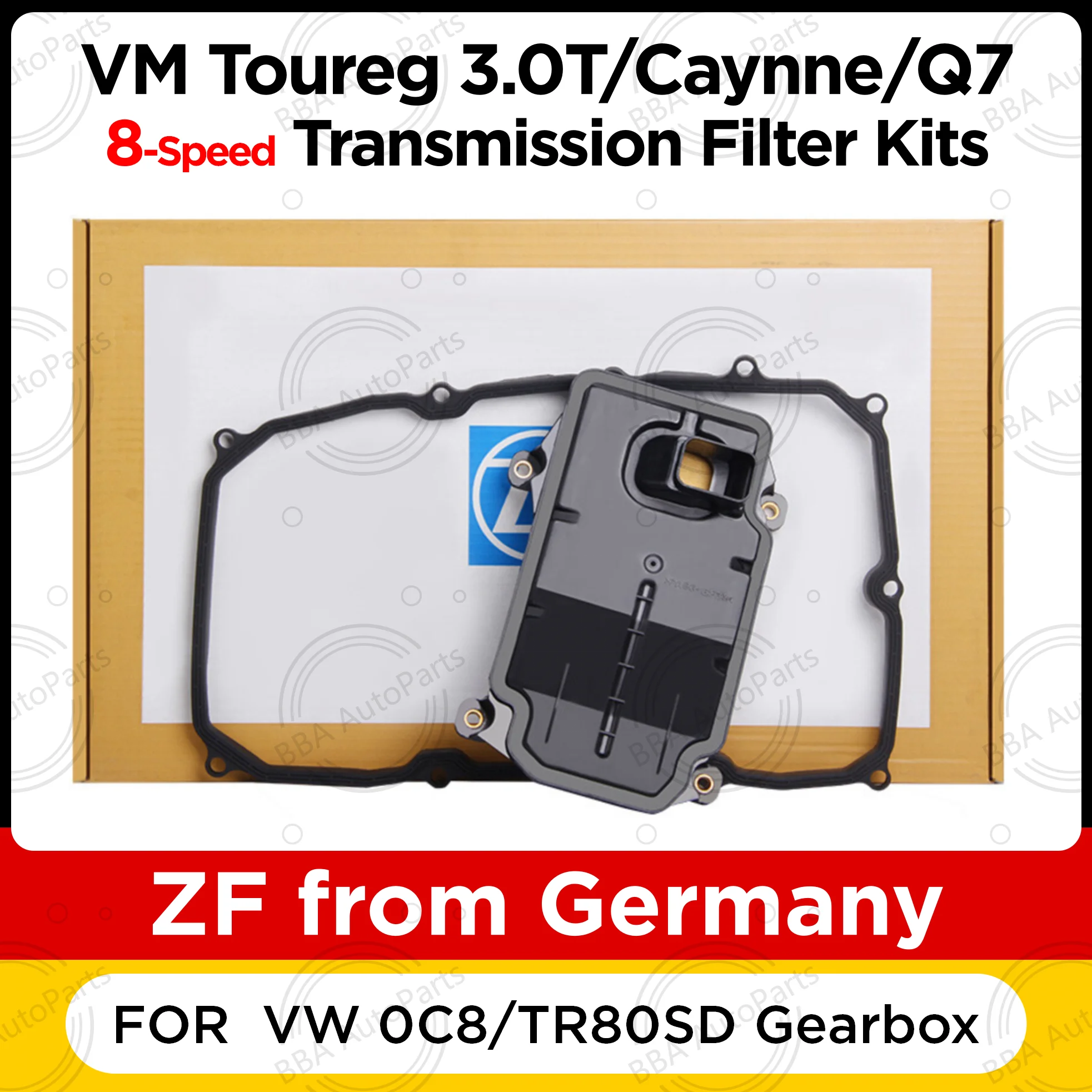 ZF 5961.303.284 Transmission Filter for VM Toureg,Caynne,Q7 with 0C8/TR80SD Gearbox
ZF 5961.303.284 Transmission Filter for VM Toureg,Caynne,Q7 with 0C8/TR80SD Gearbox