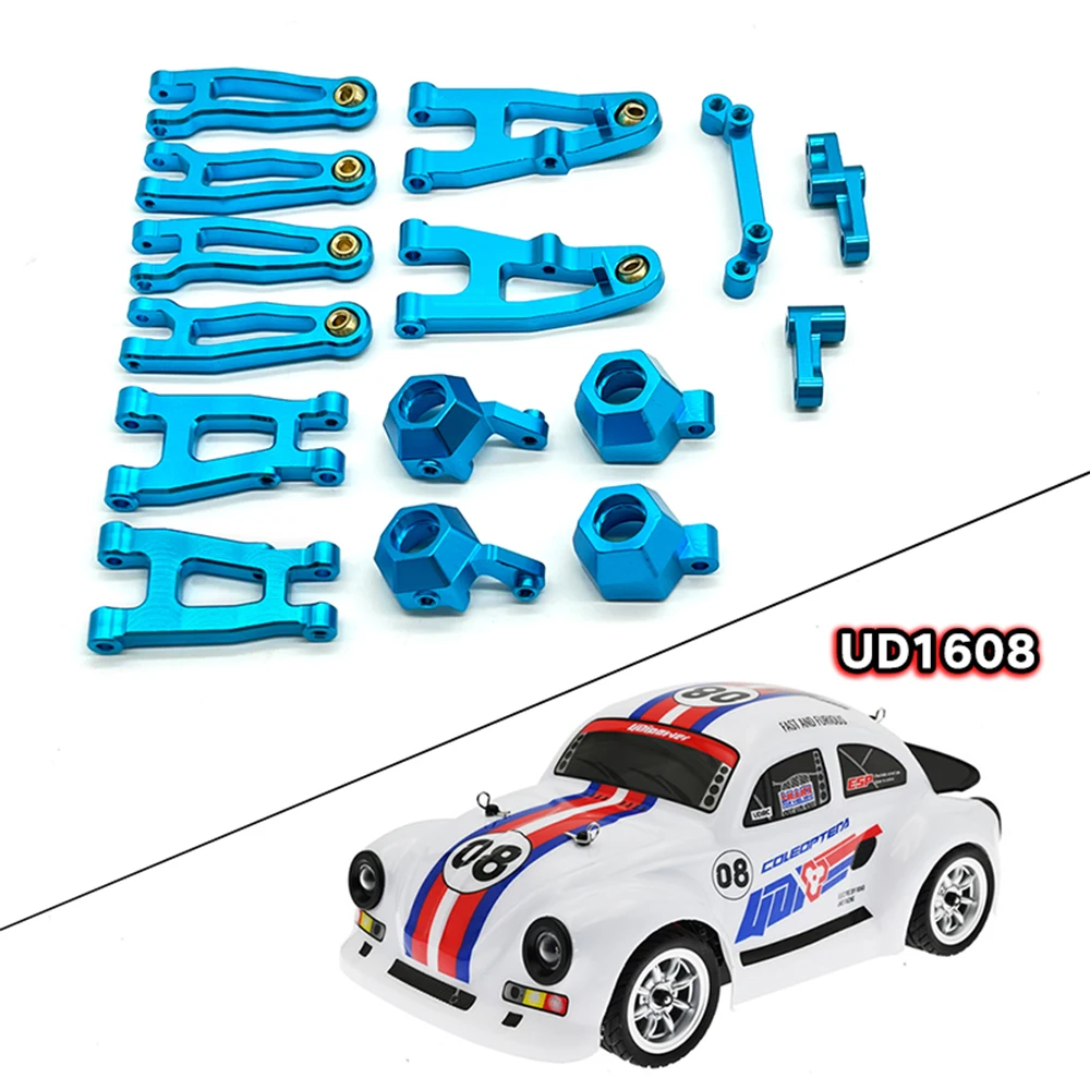 CNC Metal 1608 Parts 1/16 RC Car Accessories Body Shcok Brushless Motot Differential for UD1607 1603 SG1605 1606 Metal Upgrade P
CNC Metal 1608 Parts 1/16 RC Car Accessories Body Shcok Brushless Motot Differential for UD1607 1603 SG1605 1606 Metal Upgrade P